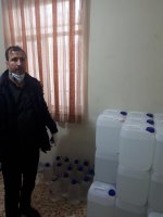 کشف کارگاه غیرمجاز بسته بندی الکل طبی در محمد شهر کرج