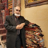 گفتگو با رئیس اتحادیه صنف فرش فروشان و قالی شویان کرج 