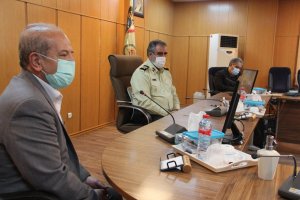 قدردانی هیات رئیسه اتاق اصناف از سبزپوشان نیروی انتظامی 