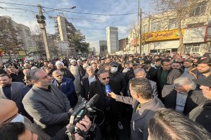 حضور پر شور اصنافیان مرکز استان البرز در راهپیمایی۲۲ دی 