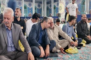 مراسم گرامیداشت چهلمین روز شهادت شهدای بشارت فتح