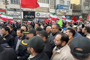 حضور پر شور اصنافیان مرکز استان البرز در راهپیمایی۲۲ دی 