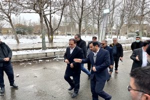 گزارش تصویری از افتتاح نمایشگاه تنظیم بازار کالاهای اساسی توسط افضلی معاون هماهنگی امور اقتصادی استانداری البرز و انصاری مدیر کل اداره صمت استان و هیات رئیسه اتاق اصناف مرکز استان البرز و روسای اتحادیه های صنفی مورخ ۲۱ بهمن ۱۴۰۳