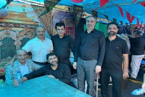 اجتماع جاماندگان اربعین در کرج ، دلهایی که به سمت کربلا پرمی کشد