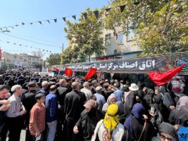 اجتماع جاماندگان اربعین در کرج ، دلهایی که به سمت کربلا پرمی کشد