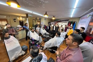 در راستای ارتقای سطح فنی ارایشگران مردانه شهرستان کرج و گرامیداشت روز جهانی ارایشگر برگزار شد 