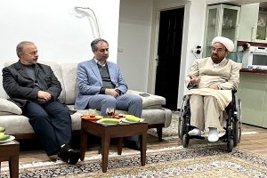 دیدار با روحانی جانباز سرافراز حاج عبدالله پورمظاهری