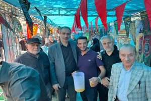 اجتماع جاماندگان اربعین در کرج ، دلهایی که به سمت کربلا پرمی کشد