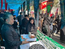 اجتماع جاماندگان اربعین در کرج ، دلهایی که به سمت کربلا پرمی کشد