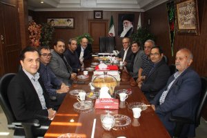 دیدار هیات مدیره اتحادیه صنف فروشندگان لوازم خانگی با هیات رئیسه جدید اتاق اصناف