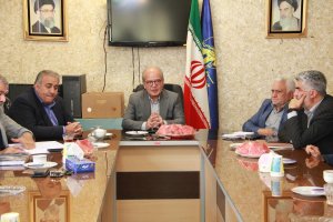 جلسه شورای قشر و هیئت اندیشه ورز اتاق اصناف 