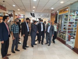 با همکاری مشترک اتاق اصناف ،اتحادیه پوشاک و نیروی انتظامی : طرح مشترک بازرسی از مراکز تجاری و پرتردد شهر کرج برگزار شد .